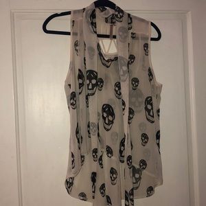Skull Blouse